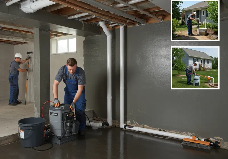 Basement Waterproofing and Flood Prevention process in Pine Level, AL